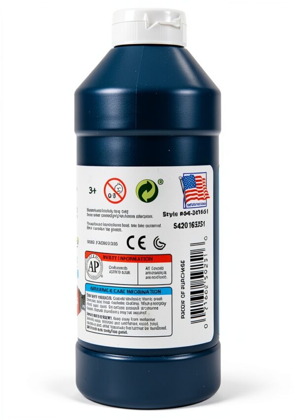 Crayola Washable Black Paint 16oz Kids Art Supplies-4