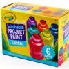 Crayola Washable Glitter Paint Kids Art Tools Metallic-3