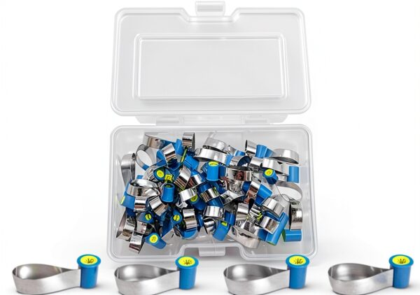 Windplusya Orthodontic Matrix Bands Stainless Steel Dental-0