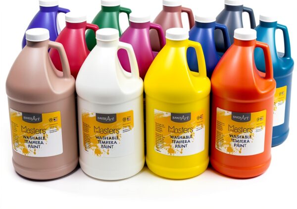 Handy Art Washable Tempera Paint Non Toxic Kids Art-1