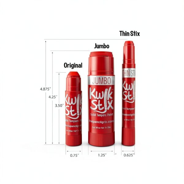 Kwik Stix Tempera Paint Sticks Kids Art Supplies Non Toxic-7