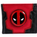Deadpool Wallet Bioworld 3D Metal Badge Kids Costume-0