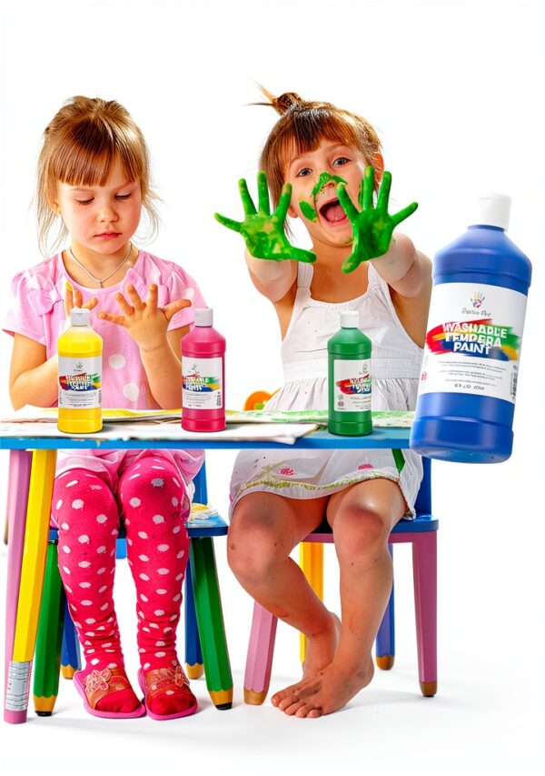 Positive Art Tempera Paint Washable Kids Art Projects-1