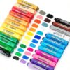 Toidgy Tempera Paint Sticks Washable 24 Color Kids Art-2