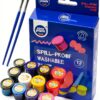Abby Paint Washable Tempera Paint Set 12 Colors Kids Art-8