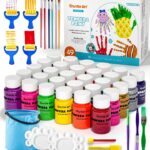 Shuttle Art Tempera Paint 30 Colors Washable Non Toxic-0