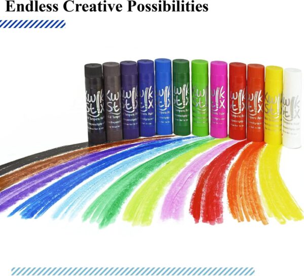 Kwik Stix Tempera Paint Sticks Kids Art Supplies Non Toxic-7