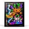 Axolotl Coloring Posters Kids Animal Paper Craft Kit-1