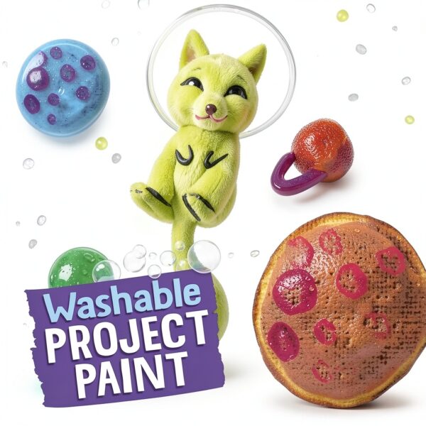 Crayola Washable Kids Paint Neon Set 10 Colors-2