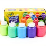 Crayola Washable Kids Paint Neon Set 10 Colors-0