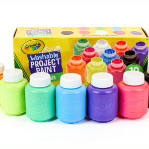 Crayola Washable Kids Paint Neon Set 10 Colors-0