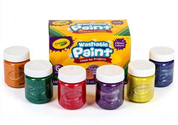 Crayola Washable Kids Paint Neon Set 10 Colors-6