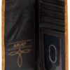 Ariat Boys Wallets Durable Leather Compact Design-4