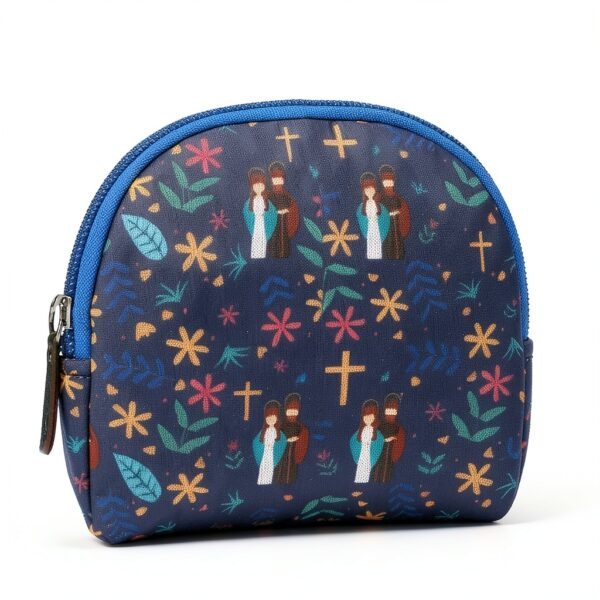 EHRGK Rosary Pouch Neoprene Zipper Christian Gifts Women-4