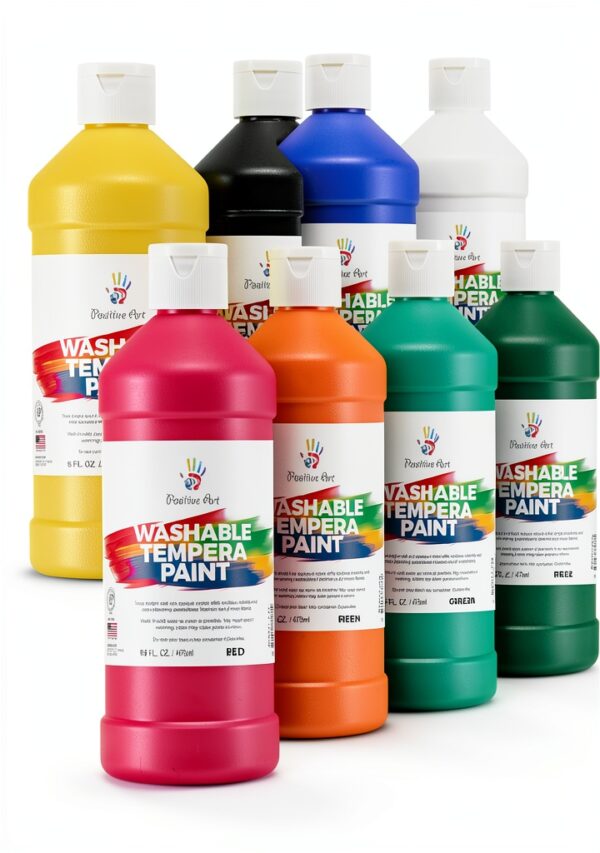 Positive Art Tempera Paint Washable Kids Art Projects-0