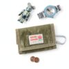 RE Rough Enough Army Green Canvas Boys Wallet with Lanyard-6