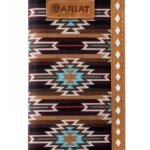Ariat Boys Wallets Durable Leather Compact Design-0