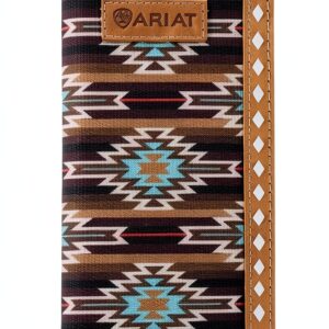 Ariat Boys Wallets Durable Leather Compact Design-0