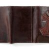 Nocona Mens Leather Wallet ID Window Card Slots-2