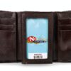 Nocona Mens Leather Wallet ID Window Card Slots-1