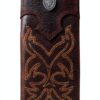 Ariat Boys Wallets Durable Leather Compact Design-0