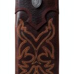 Ariat Boys Wallets Durable Leather Compact Design-0