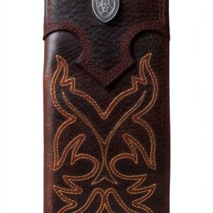 Ariat Boys Wallets Durable Leather Compact Design-0