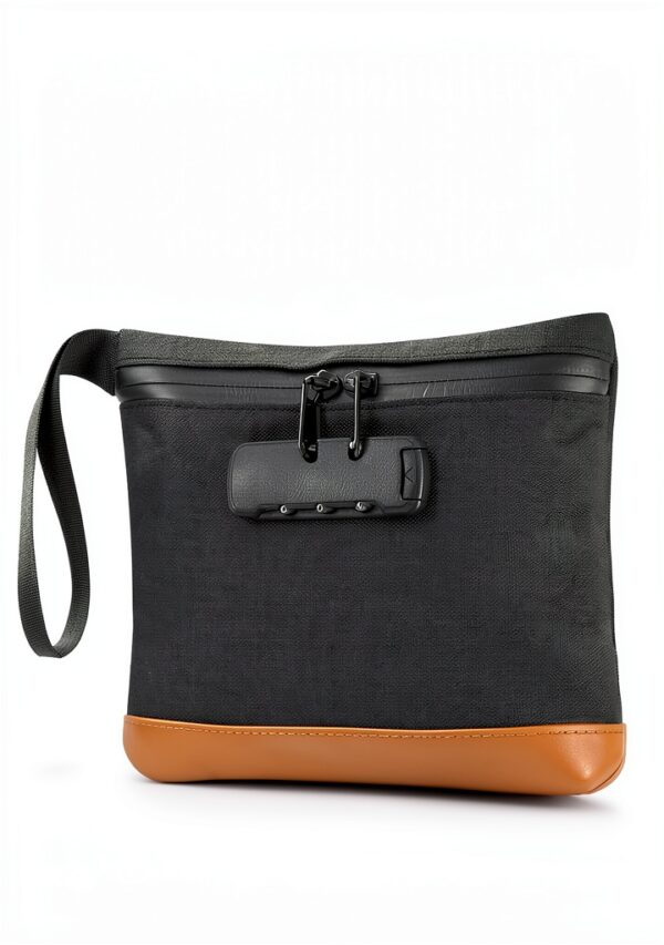 YLMFTNU Smell Proof Bag Lock Security Black Organizer-7