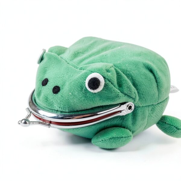 Plush Coin Purse Kids Safe Fabric Small Item Organizer-5