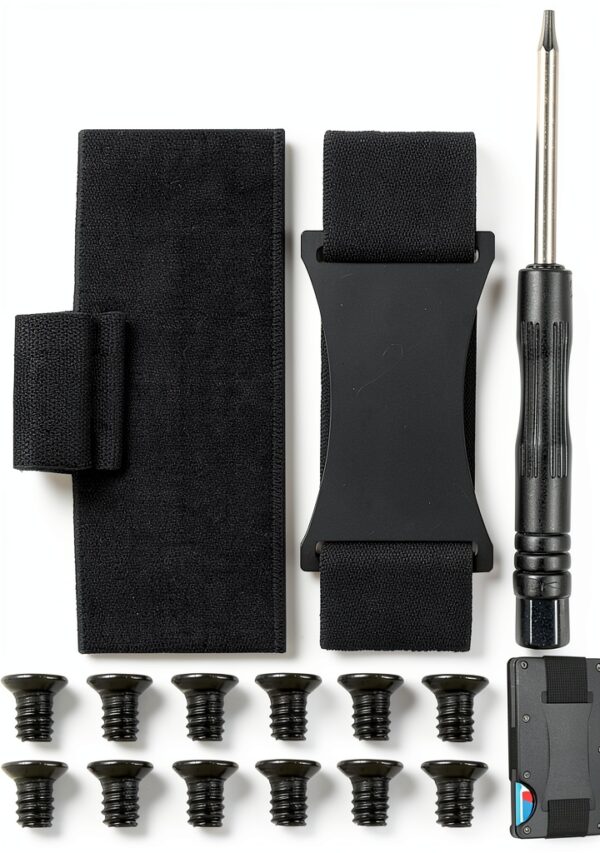 LXUEJIE Boys Wallet Repair Kit Elastic Band Screws-0