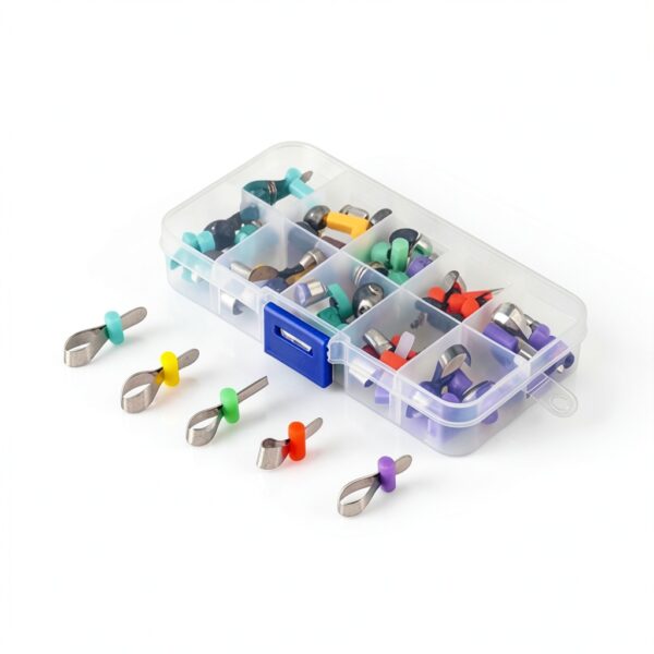 LA MIERE Dental Matrix Bands Self Locking Metal Orthodontic-4