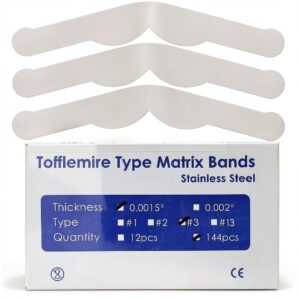 JEVOLVE Matrix Bands for Crafting Dental Art Projects-0