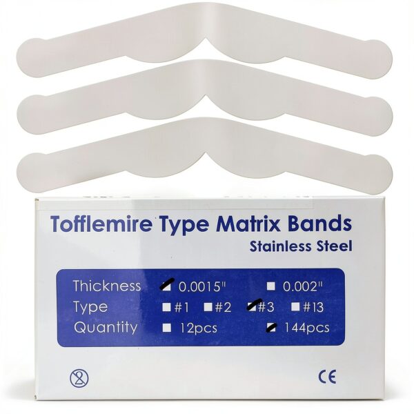 JEVOLVE Matrix Bands for Crafting Dental Art Projects-0