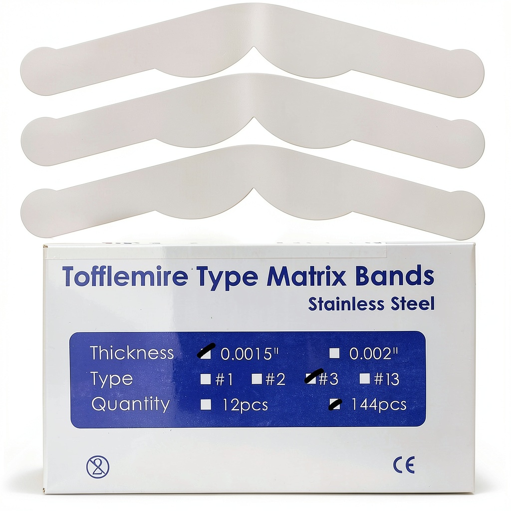JEVOLVE matrix bands in use for a resin crafting project
