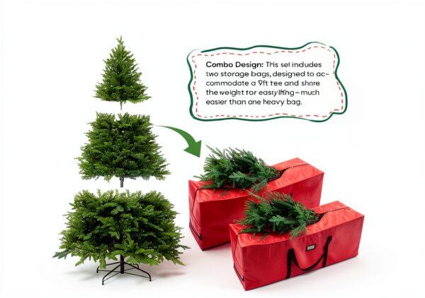 Christmas Tree Storage BALEINE PE 9ft Bag-1