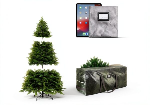 Transparent Christmas Tree Storage Bag BALEINE-2
