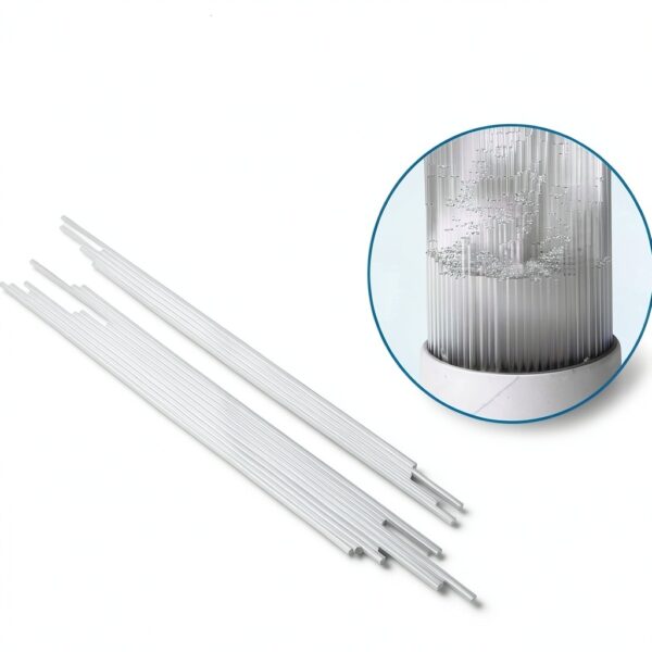 Glass Melting Point Capillary Tube 80mm 0.9-1.1mm ID Deschem 500PCS-1