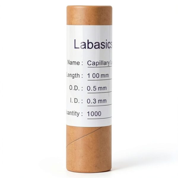 Labasics Glass Capillary Tubes 100mm 0.3mm ID/0.5mm OD Pack of 1000-4