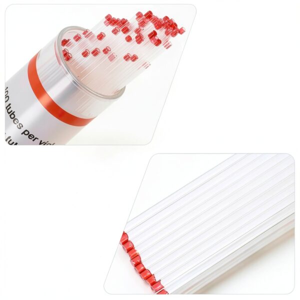 Glass Capillary Tubes 75mm 200PCS Scienfocus Lab Borosilicate-2